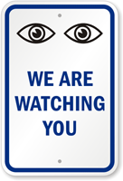 Sign With Eyes Symbol