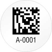 Circular 2D Custom Template   Barcode
