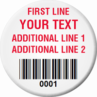 Circular Custom Template   Barcode