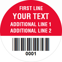 Circular Custom Template   Barcode