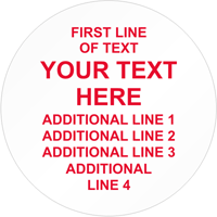 Circular Custom Template   Text