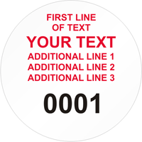Circular Custom Template   Numbering