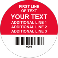 Circular Custom Template   Barcode