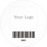 Circular Custom Template   Barcode
