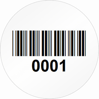 Circular Custom Template   Barcode