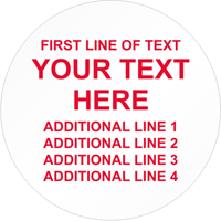 Circular Custom Template   Text