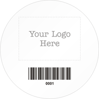 Circular Custom Template   Barcode