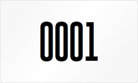 Rectangular Custom Template   Numbering