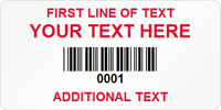 Rectangular Custom Template   Barcode