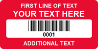 Rectangular Custom Template   Barcode
