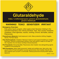 ANSI Chemical Label
