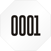 Stop Shaped Custom Template   Numbering