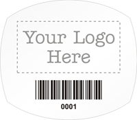 Oval Custom Template   Barcode