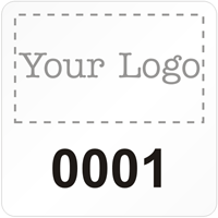 Square Custom Template   Numbering
