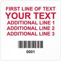 Square Custom Template   Barcode