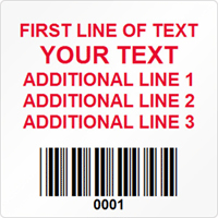 Square Custom Template   Barcode