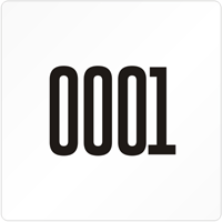 Square Custom Template  Numbering