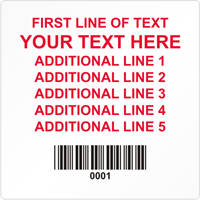 Square Custom Template   Barcode