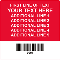 Square Custom Template   Barcode