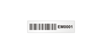 Warehouse Barcode Labels, Totes   3/8 in. x 1½ in.