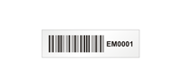 Warehouse Barcode Labels, Totes   ½ in. x 1¾ in.