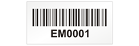 Warehouse Barcode Labels, Totes   1 in. x 2 in.