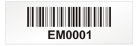 Warehouse Barcode Labels, Totes   1 in. x 3 in.