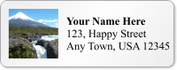 Add Own Name, Address Label With Alps Symbol