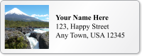 Custom Address Label With Alps Symbol