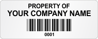 Design Super Economy Asset Labels, Add Company Name
