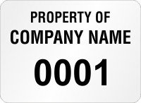 Create Economy Asset Labels, Add Company Name, Numbering