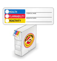 Paper HMIS HMIG Chemical Label