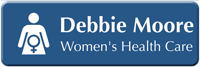Customizable Woman's Health Care LaserLogo Badge with Symbol