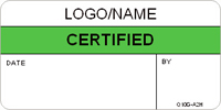 Certified Label [add name or logo]
