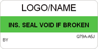 Inspection Seal   Void if Broken Label