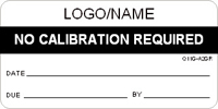 No Calibration Required [add name or logo]