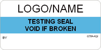 Testing Seal   Void if Broken Label