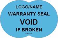 Warranty Seal   Void if Broken Label