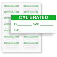 Calibrated: By/Date/Due   Green
