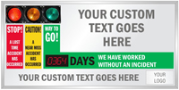 Custom Big Job Safety Scoreboard