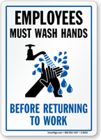 To Work Sign