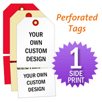 Custom Perforated Tags
