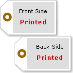 Double Sided Warehouse Tag (7.25" x 3.625")