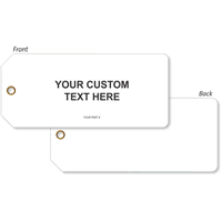 Customizable Durable Plastic Tag