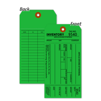1-Part Green Cardstock Tag