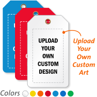 Custom Add Own Design Generic Plastic Tag
