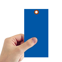 Tyvek Shipping Tag Blue