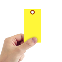 Tyvek Shipping Tag Yellow