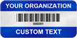 BikeGuard Asset Tag with Barcode