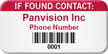 If Found Contact Custom Asset Tag